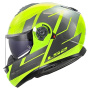 Casque Modular LS2 Strobe II Code H-Vis Yellow FF908