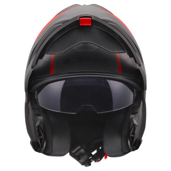 LS2 Strobe II Monza Black Grey Red FF908