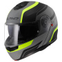 Casque Modular LS2 Strobe II Monza Matt Black H-V Yellow FF908