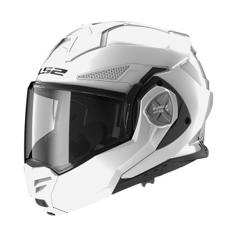LS2 Advant X White FF901 + Kit Bluetooth 4X Cardo