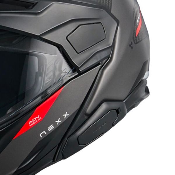 Nexx X.Lifecountry Terra Grey Red Mat