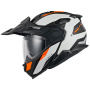 Casque Modular Nexx X.Lifecountry Terra White Orange Mat