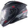 Casque Modular Nexx X.Lifetour Globe Black Red Mat