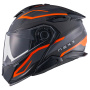 Casque Modular Nexx X.Lifetour Pro Mile Orange Grey Mat