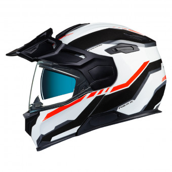 Casque Modular Nexx X.Vilijord Continental White Black Red Casque Modular Nexx X.Vilijord Continental White Black Red
