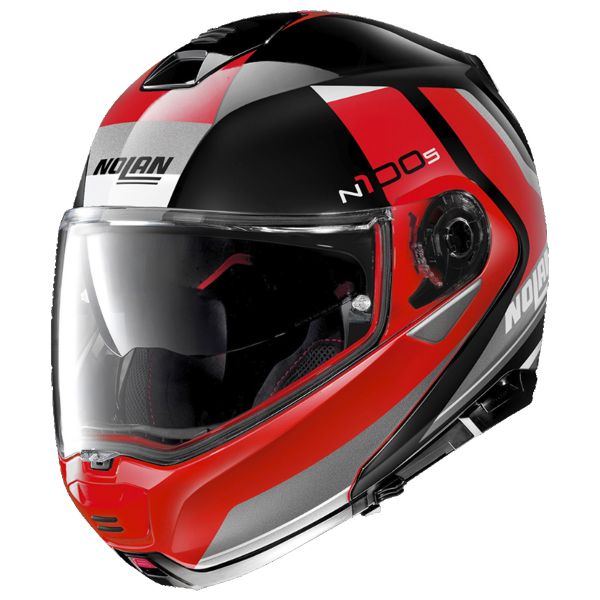 Modular Nolan N100 5 Hilltop N-Com Black Red 50