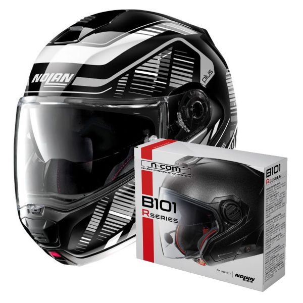 Modular Nolan N100 5 Plus Starboard N-Com 44 + Kit Bluetooth B101R