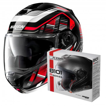 Modular Nolan N100 5 Plus Starboard N-Com 45 + Kit Bluetooth B101R