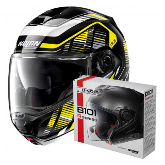 Modular Nolan N100 5 Plus Starboard N-Com 46 + Kit Bluetooth B101R