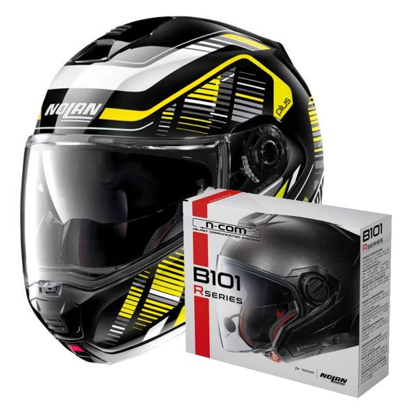 Modular Nolan N100 5 Plus Starboard N-Com 46 + Kit Bluetooth B101R