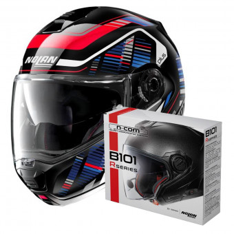 Modular Nolan N100 5 Plus Starboard N-Com 48 + Kit Bluetooth B101R