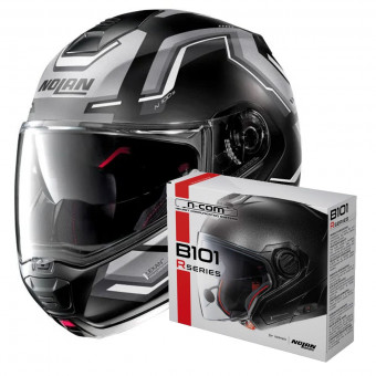 Modular Nolan N100 5 Upwind N-Com 57 + Kit Bluetooth B101R