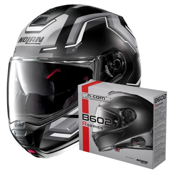 Modular Nolan N100 5 Upwind N-Com 57 + Kit Bluetooth B602R