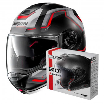 Modular Nolan N100 5 Upwind N-Com 58 + Kit Bluetooth B101R