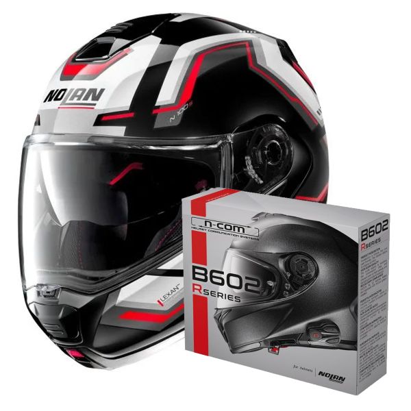 Modular Nolan N100 5 Upwind N-Com 62 + Kit Bluetooth B602R