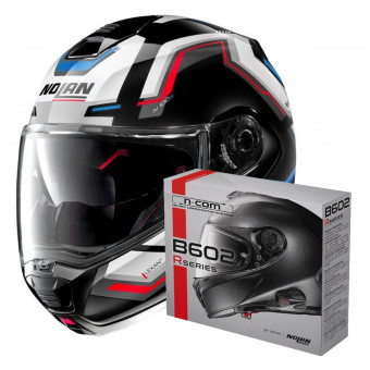 Modular Nolan N100 5 Upwind N-Com 63 + Kit Bluetooth B602R