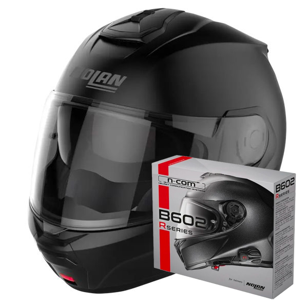 Modular Nolan N100-6 Classic N-Com 10 + Kit Bluetooth B602R