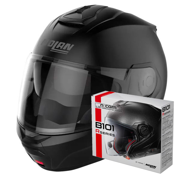 Modular Nolan N100-6 Classic N-Com 10 + Kit Bluetooth B101R