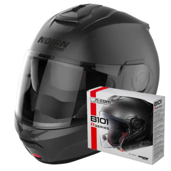 Modular Nolan N100-6 Classic N-Com 2 + Kit Bluetooth B101R