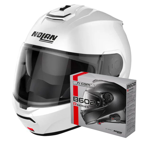 Modular Nolan N100-6 Classic N-Com 5 + Kit Bluetooth B602R