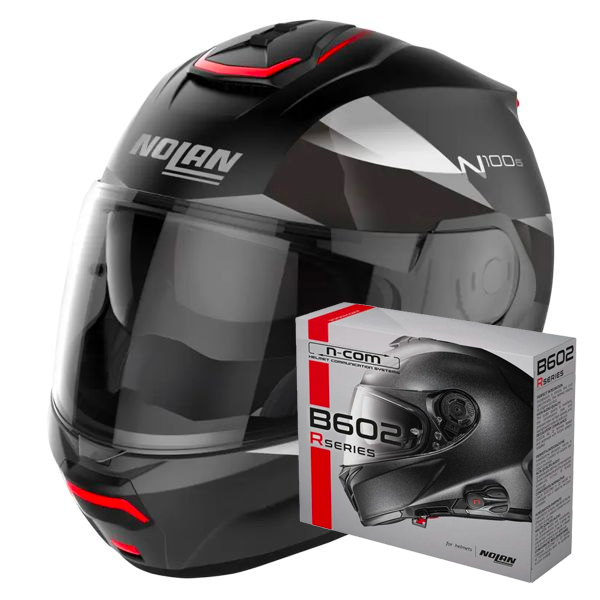 Modular Nolan N100-6 Paloma N-Com 25 + Kit Bluetooth B602R