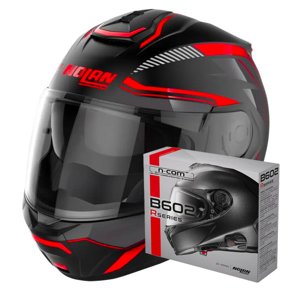 Modular Nolan N100-6 Surveyor N-Com 21 + Kit Bluetooth B602R