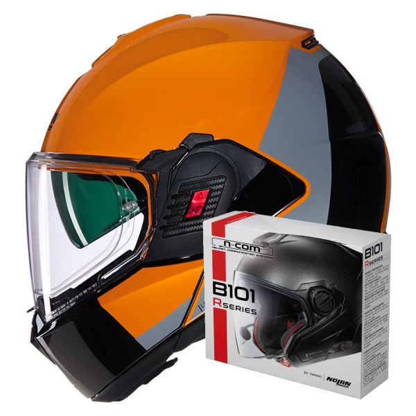 Modular Nolan N120-1 Grafo 350 + Kit Bluetooth B101R