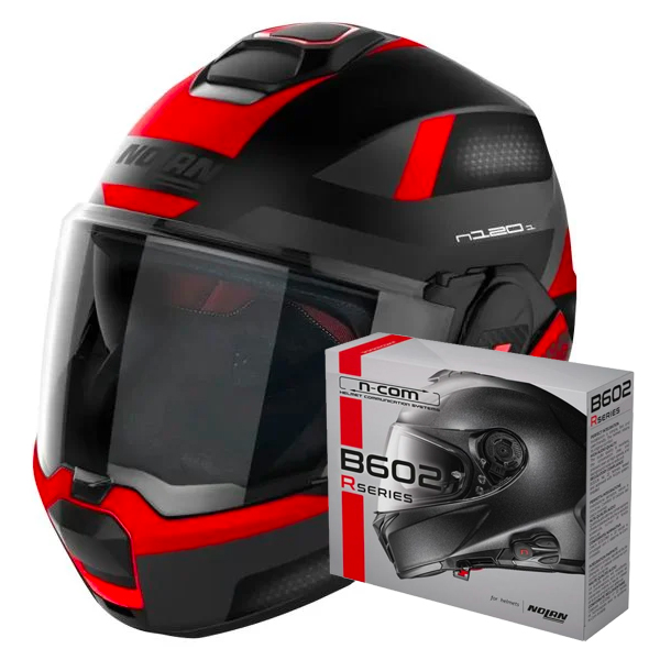 Modular Nolan N120-1 Subway N-Com 22 + Kit Bluetooth B602R