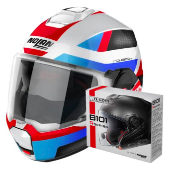 Modular Nolan N120-1 Subway N-Com 24 + Kit Bluetooth B101R