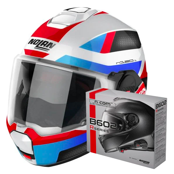 Modular Nolan N120-1 Subway N-Com 24 + Kit Bluetooth B602R