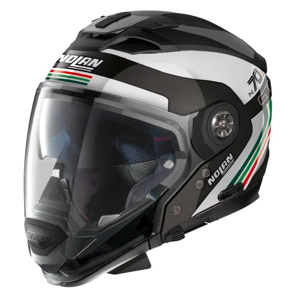 Casco moto sales mentonera desmontable