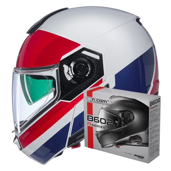 Modular Nolan N90-3 06 Roboto 345 + Kit Bluetooth B602R