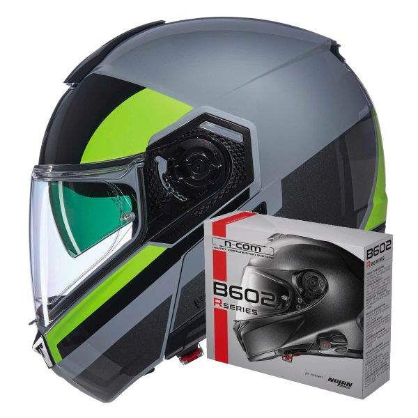 Modular Nolan N90-3 06 Roboto 346 + Kit Bluetooth B602R