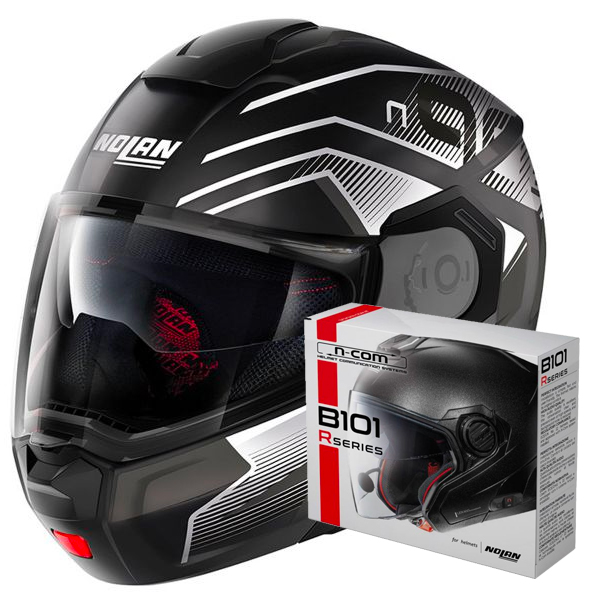 Modular Nolan N90 3 Comeback N-Com 43 + Kit Bluetooth B101R