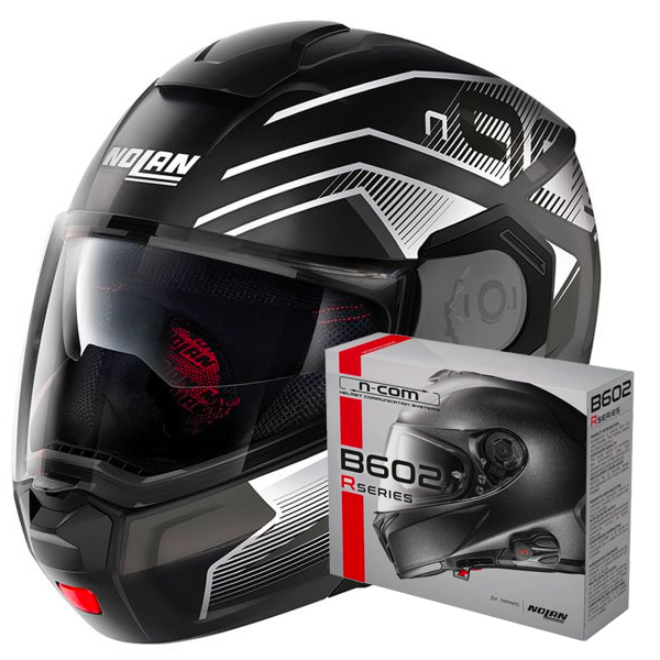 Modular Nolan N90 3 Comeback N-Com 43 + Kit Bluetooth B602R