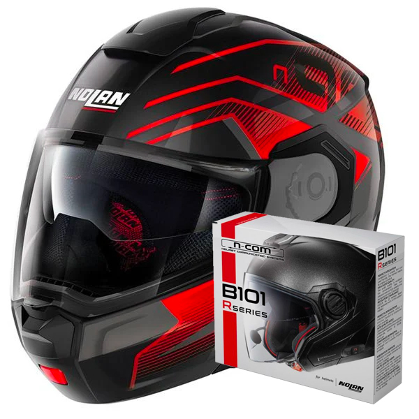 Modular Nolan N90 3 Comeback N-Com 44 + Kit Bluetooth B101R