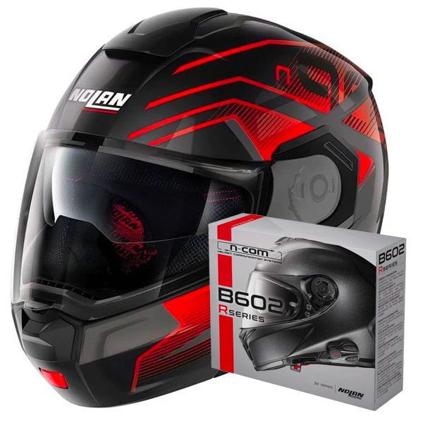 Modular Nolan N90 3 Comeback N-Com 44 + Kit Bluetooth B602R