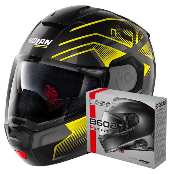 Modular Nolan N90 3 Comeback N-Com 45 + Kit Bluetooth B602R