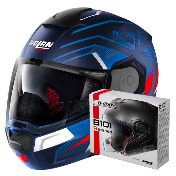 Modular Nolan N90 3 Comeback N-Com 46 + Kit Bluetooth B101R