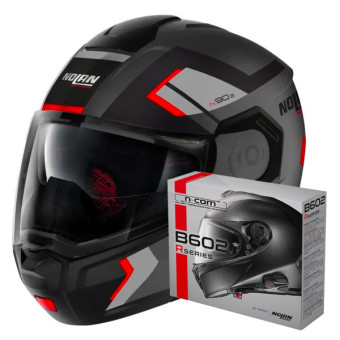 Modular Nolan N90 3 Lighthouse N-Com 47 + Kit Bluetooth B602R