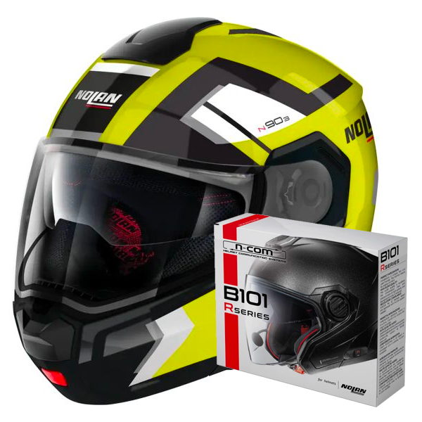 Modular Nolan N90 3 Lighthouse N-Com 48 + Kit Bluetooth B101R