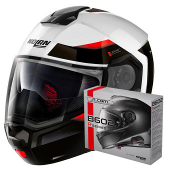 Modular Nolan N90 3 Reflector N-Com 37 + Kit Bluetooth B602R