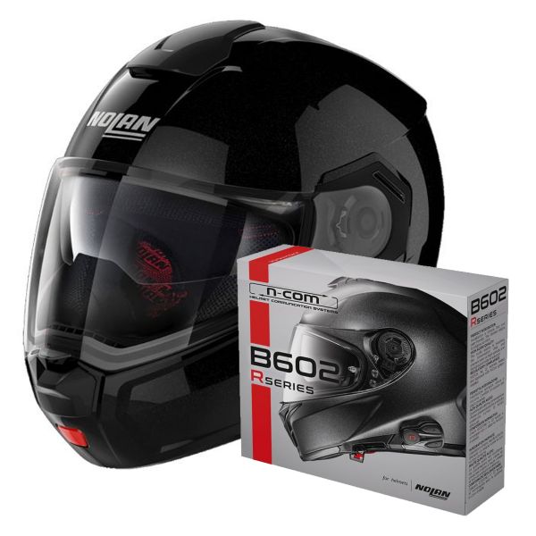 Modular Nolan N90 3 Special N-Com Black 12 + Kit Bluetooth B602R