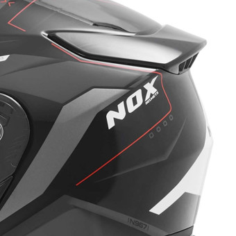 NOX N967 Conquer Black White Red