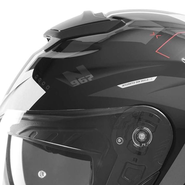 NOX N967 Conquer Black White Red