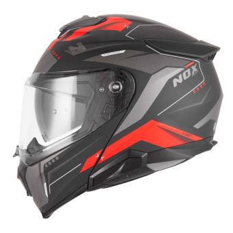 NOX N967 Conquer Mat Black Red