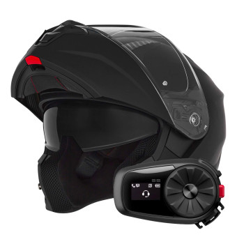 Modular NOX N968 Matt Black + Kit Bluetooth 5S Solo