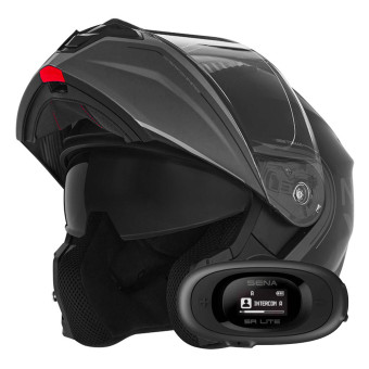 Modular NOX N968 Tomak Matt Black Titanium + Kit bluetooth 5R Lite