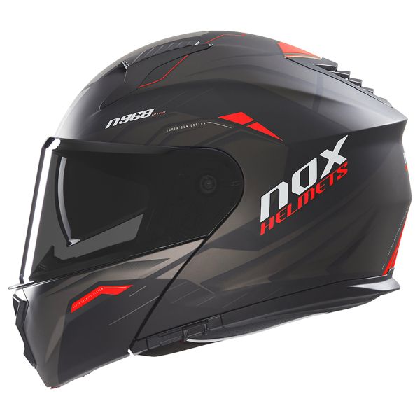 Modular NOX N968 Ultra Matt Black Red