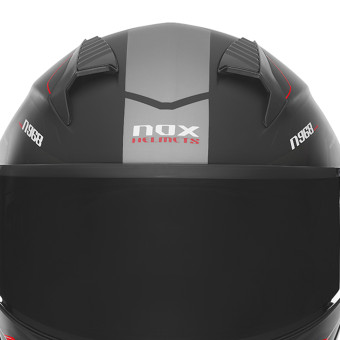 NOX N968 Ultra Matt Black Red